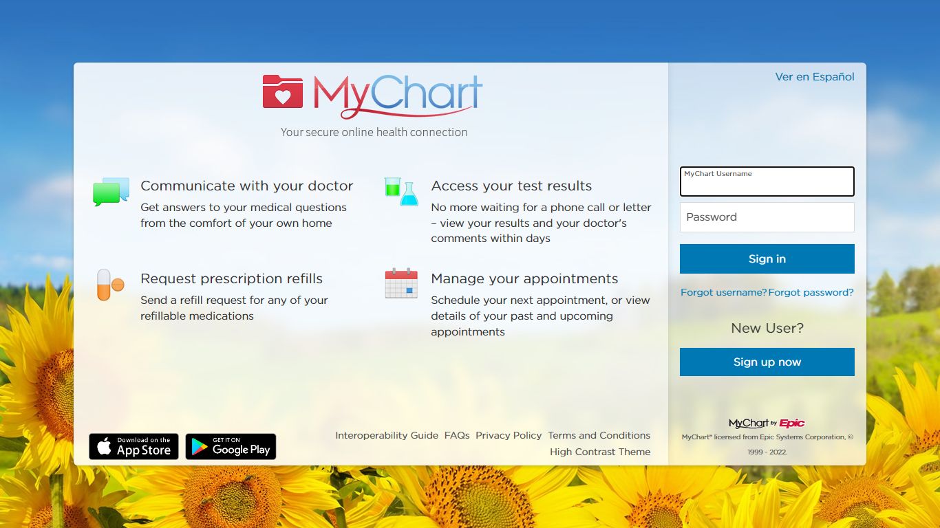 MyChart - Login Page - Kaiser Permanente